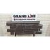 Фасадные панели (Цокольный Сайдинг) Grand Line Камелот DESIGN Шоколадный, ШОВ RAL 7006