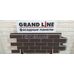 Фасадные панели (Цокольный Сайдинг) Grand Line Кирпич Клинкерный DESIGN Шоколад, ШОВ RAL 7006