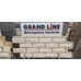 Фасадные панели (Цокольный Сайдинг) Grand Line Колотый Камень DESIGN Бежевый (Шампань), ШОВ RAL 7006