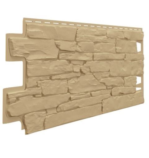Фасадные панели (Цокольный Сайдинг) VOX Vilo Stone Песочный