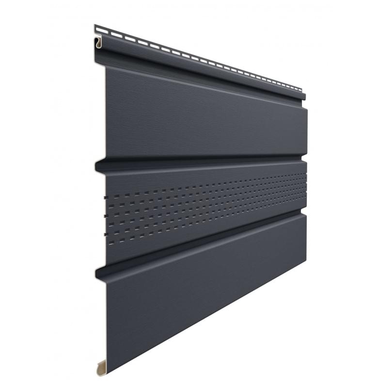 Софит Деке STANDARD T4, с центральной перфорацией, Графит