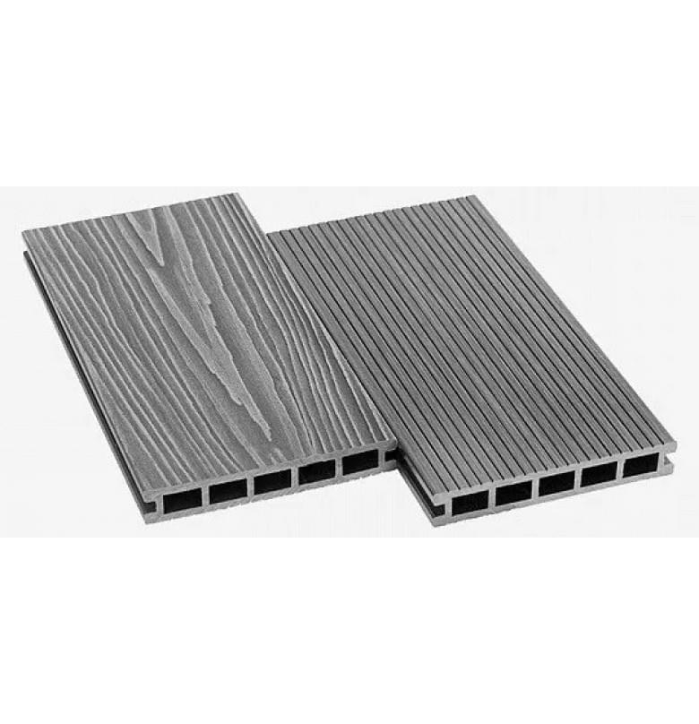 Террасная Доска ДПК Altay Decking 150 х 24 мм Серый 3 пог.м.
