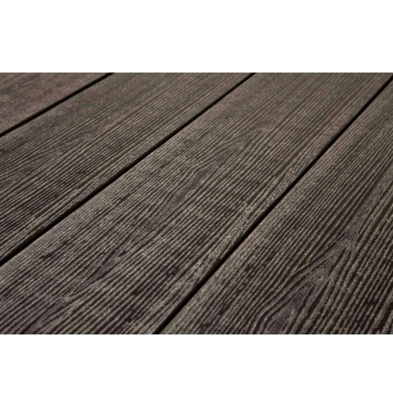 Террасная Доска ДПК SaveWood Advanced Abies (R) темно-коричневый 4 пог.м.