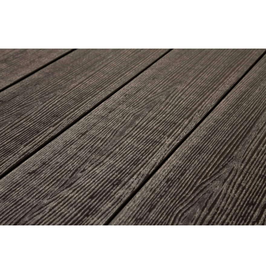 Террасная Доска ДПК SaveWood Advanced Abies (R) темно-коричневый 4 пог.м.