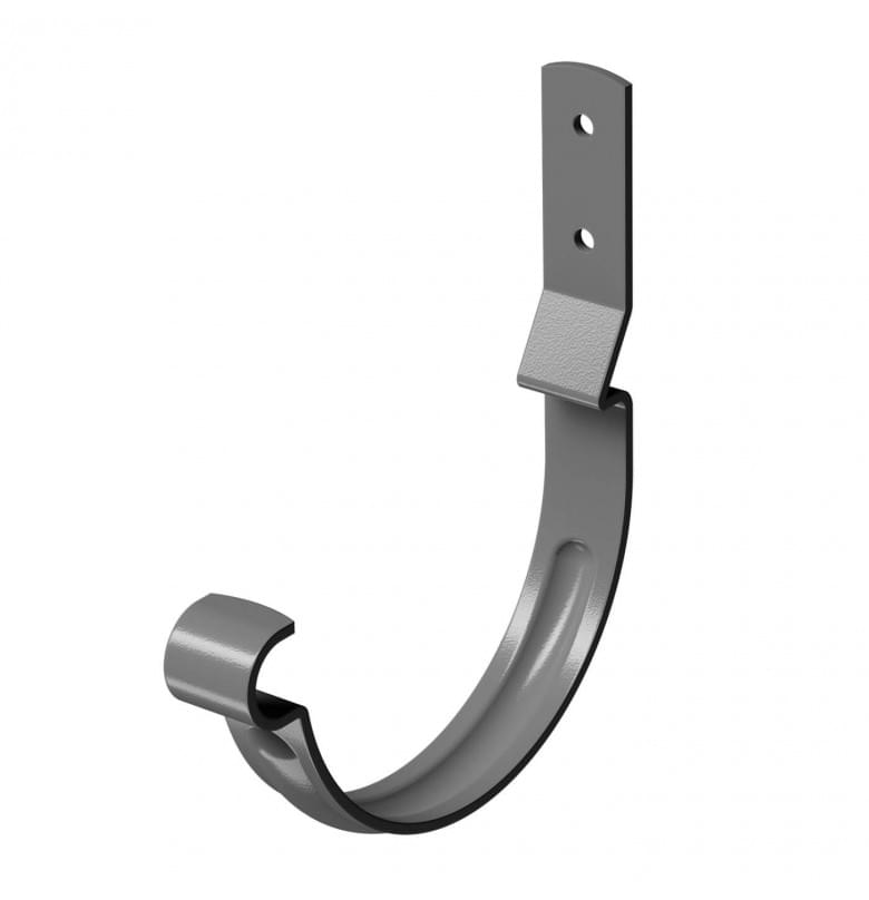 Карнизный крюк короткий (гнутый) Деке Stal Premium Графит (RAL 7024)