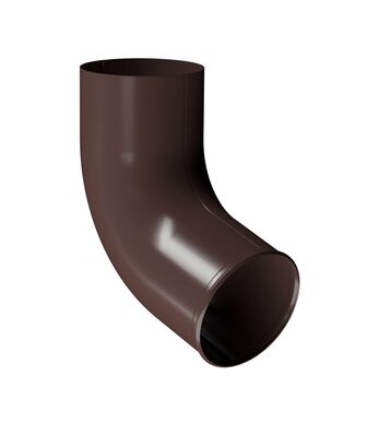 Отвод трубы Деке Stal Premium Шоколад (RAL 8019)