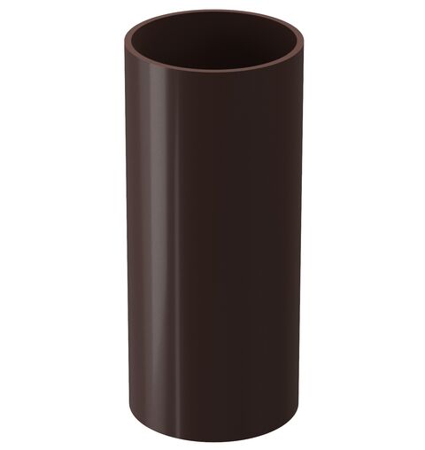 Труба водосточная ПВХ Деке Lux Шоколад 3м