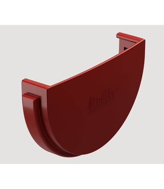 Заглушка желоба Docke (Деке) Standard (Стандарт) Красный